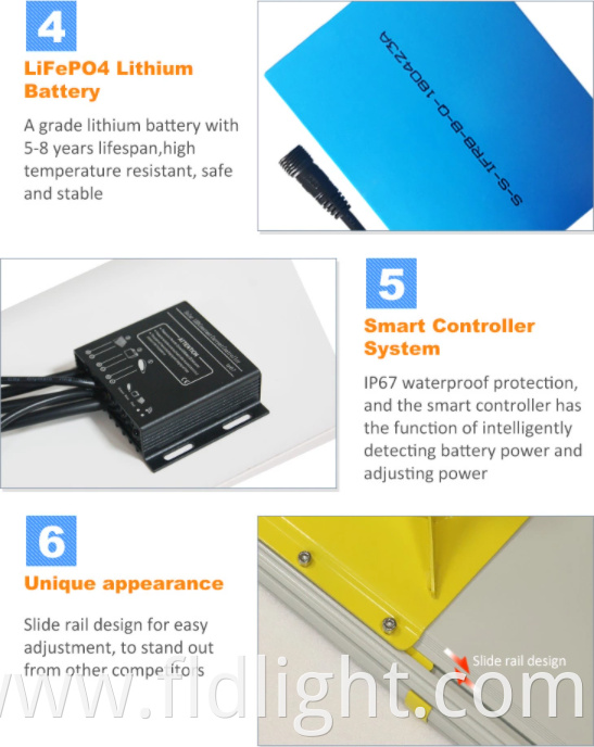 All In One Abs Integrated Led Solar Street Light 